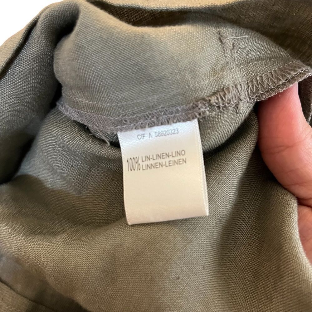 Laura Clement Collection 100% Linen Top - Picture 9 of 10